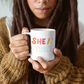 She/They Pronoun Mug