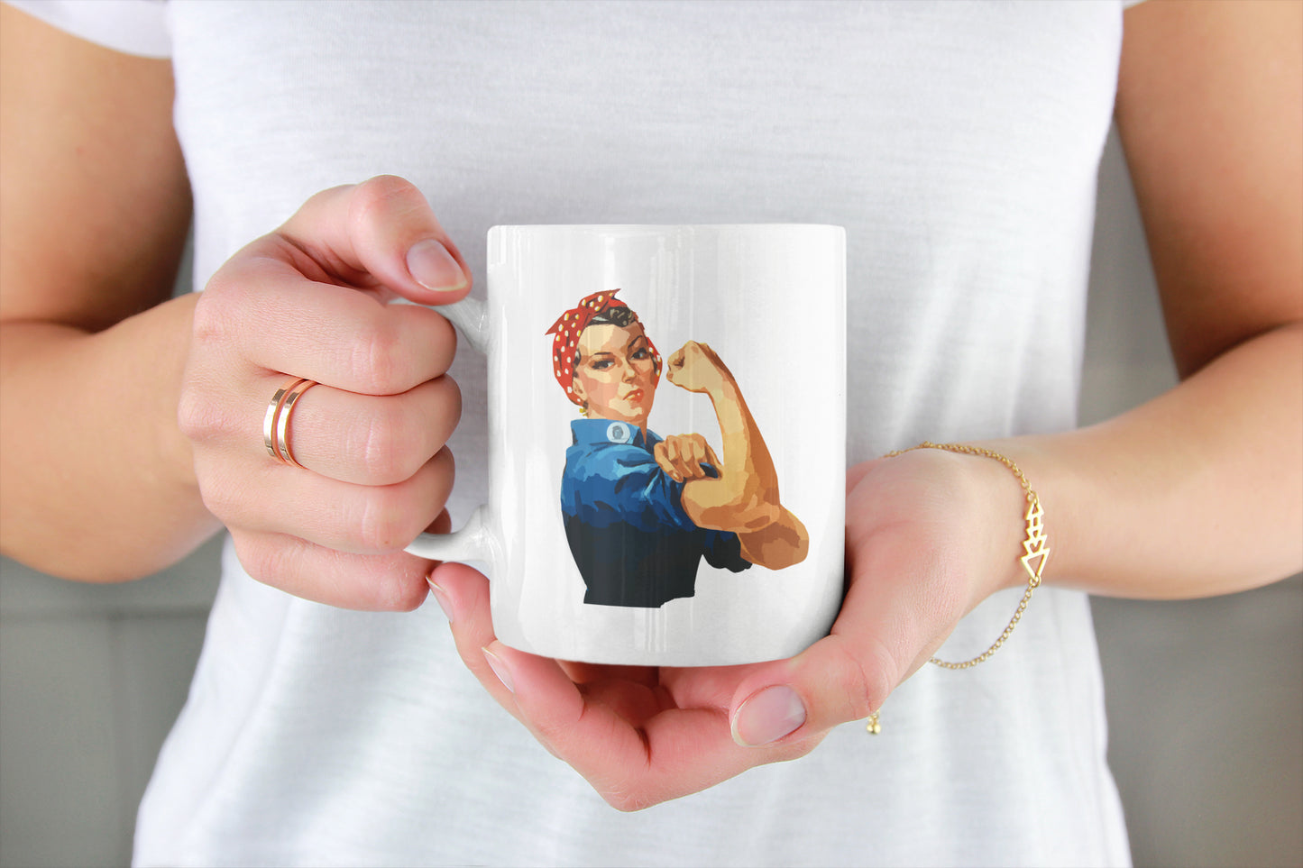 Rosie The Riveter Mug