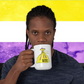 Gender Binary Trash Mug