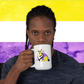 Nonbinary Bunny Mug