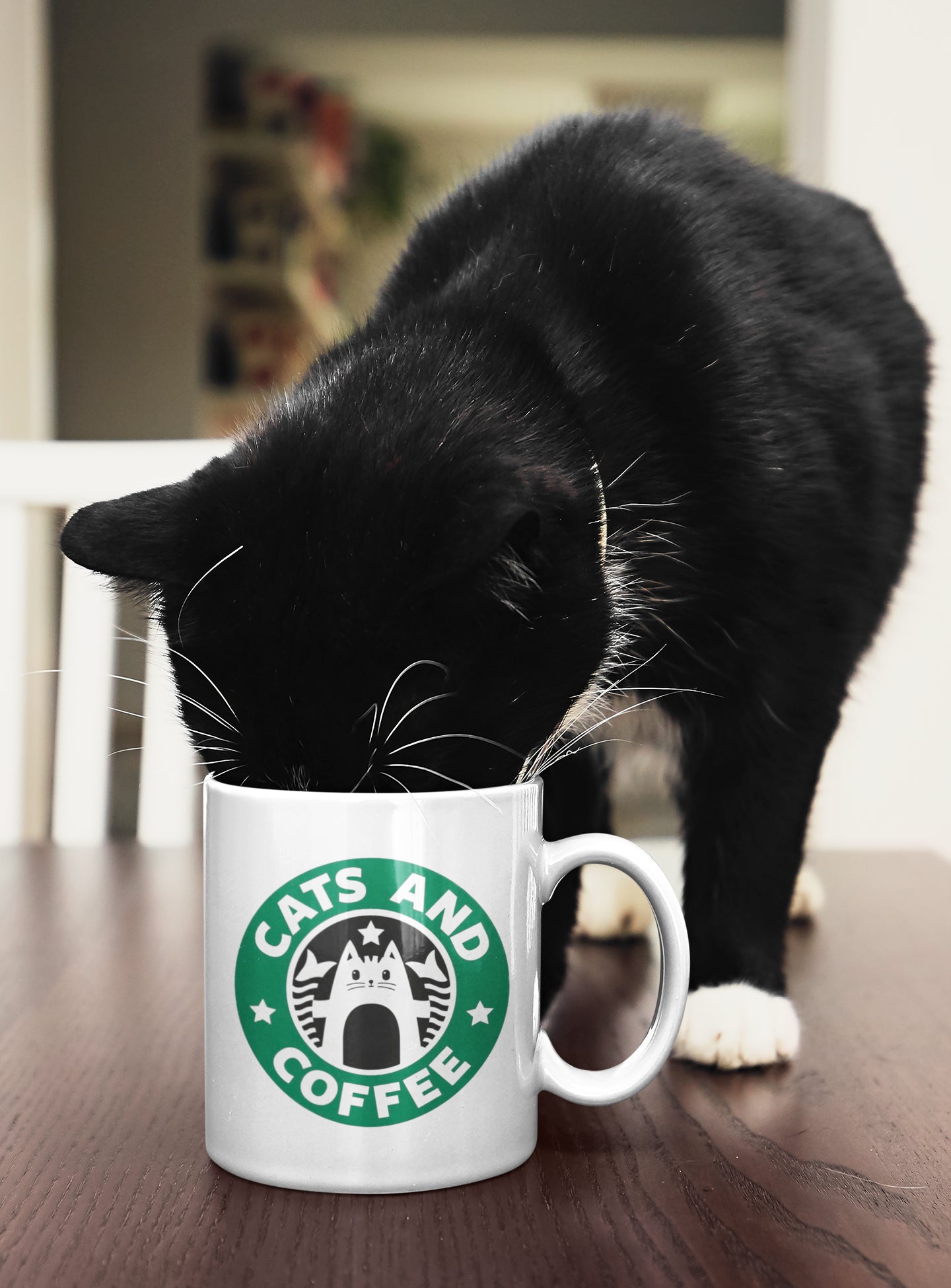 Cats And Coffee Mug