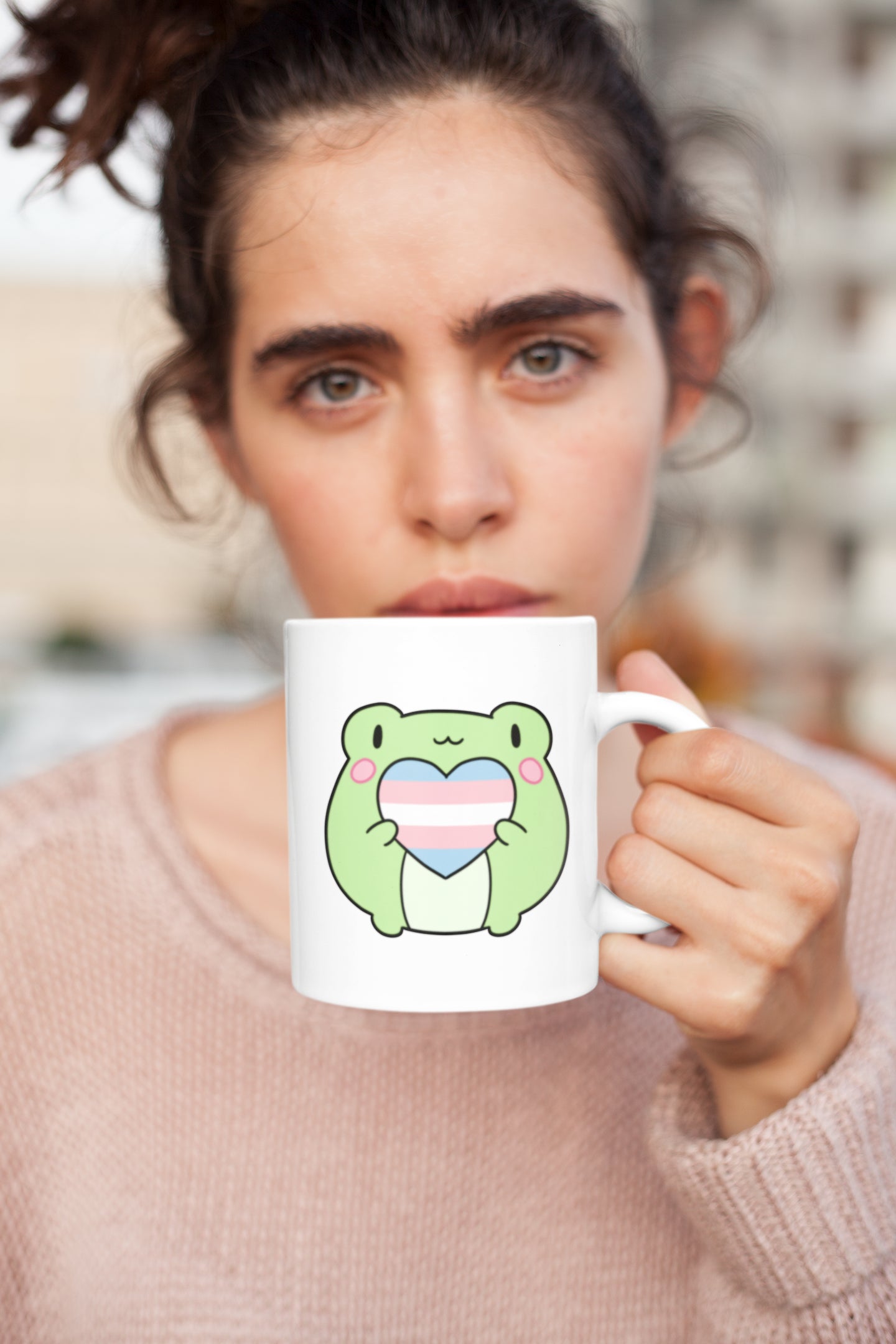 Transgender Frog Mug