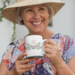 Happy Easter Floral Egg Mug