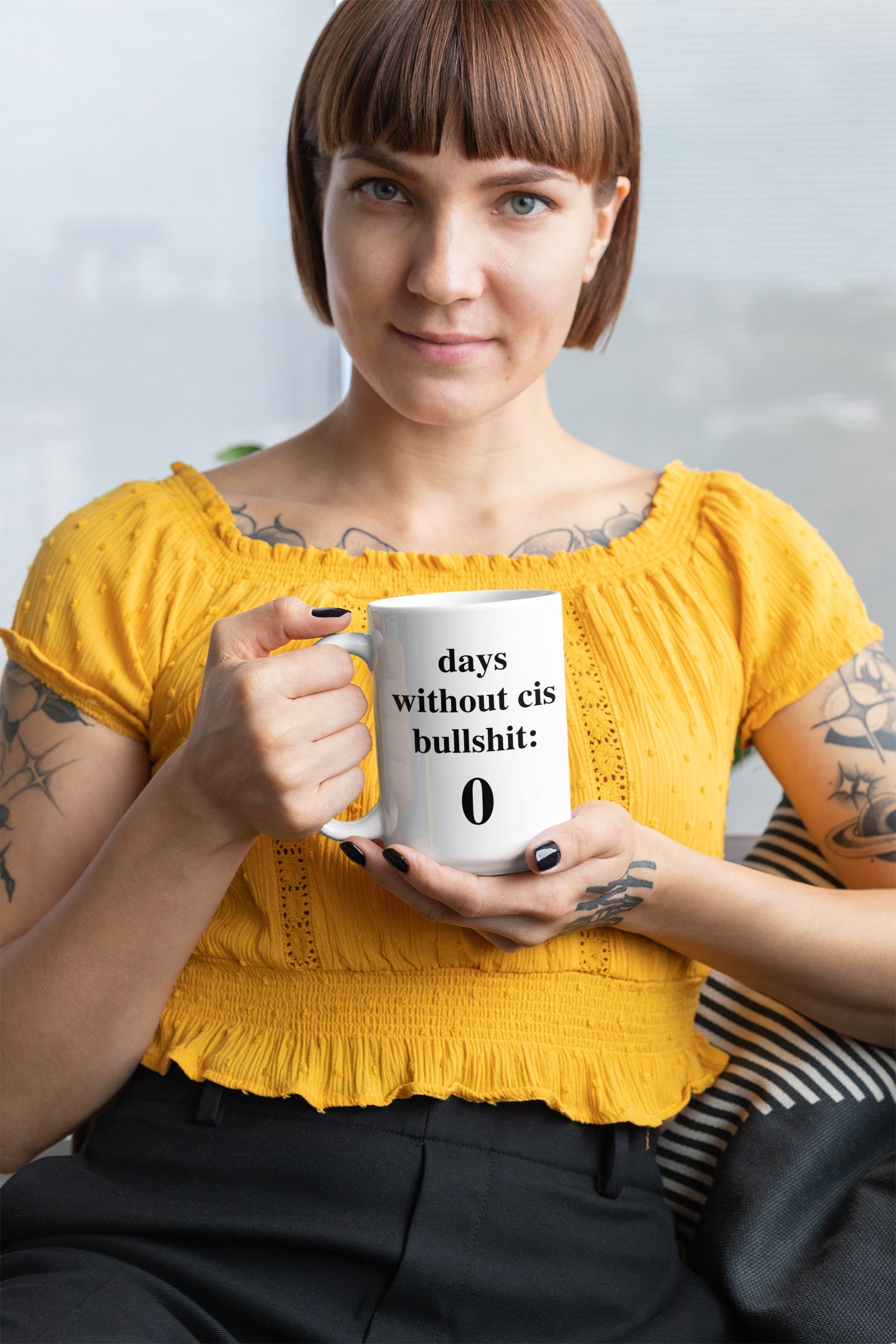 Days Without Cis Bullshit Mug