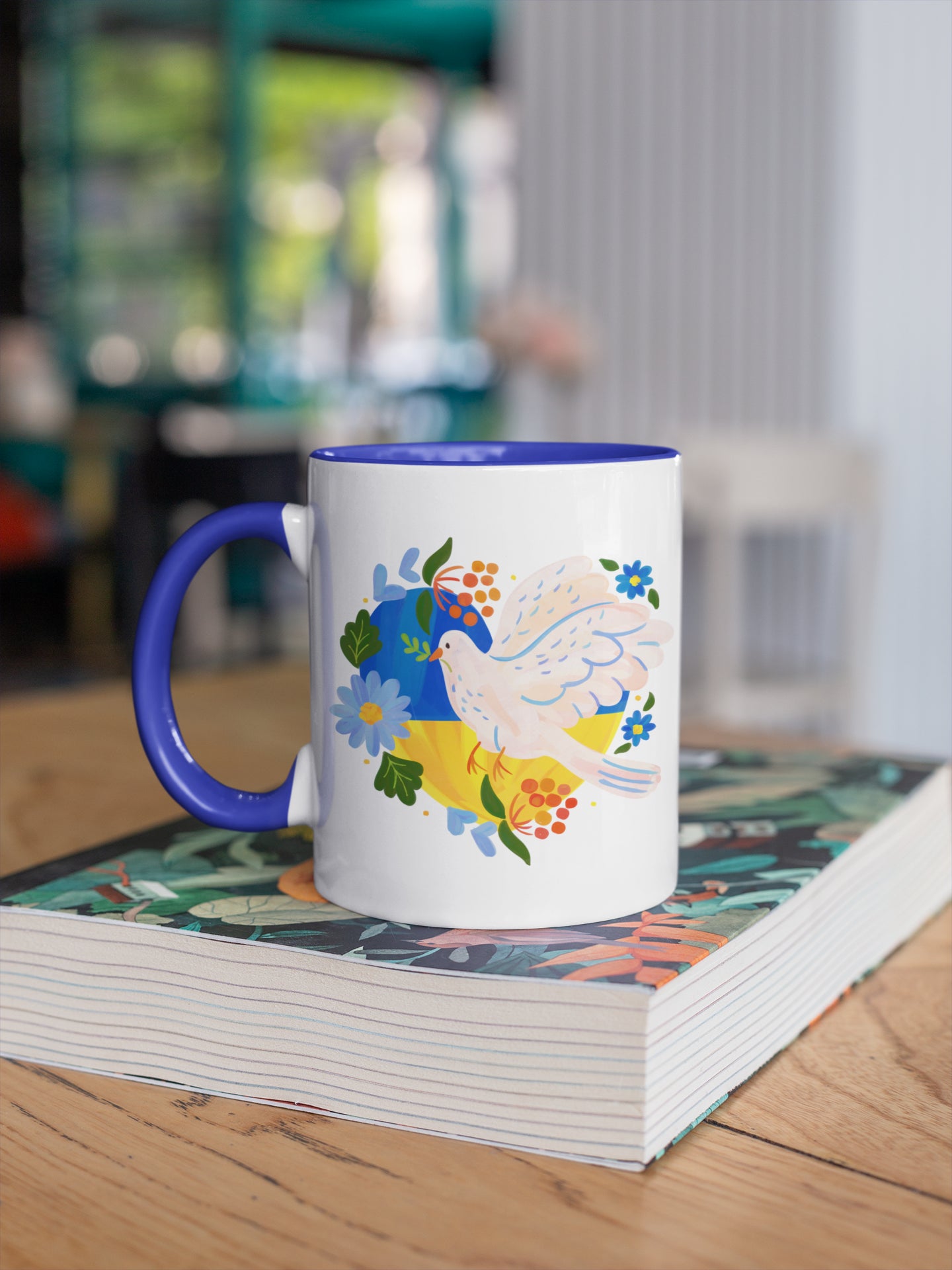 Ukraine Dove Of Peace Mug