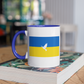 Ukrainian Dove Of Peace Flag Mug