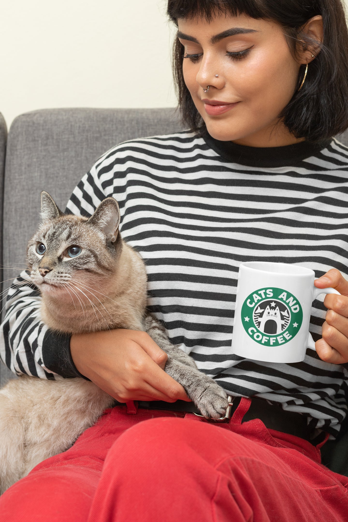 Cats And Coffee Mug