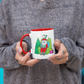 Santa Claus Cat Mug