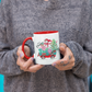 Merry Christmas Snowman Mug