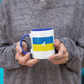 Ukrainian Dove Of Peace Flag Mug