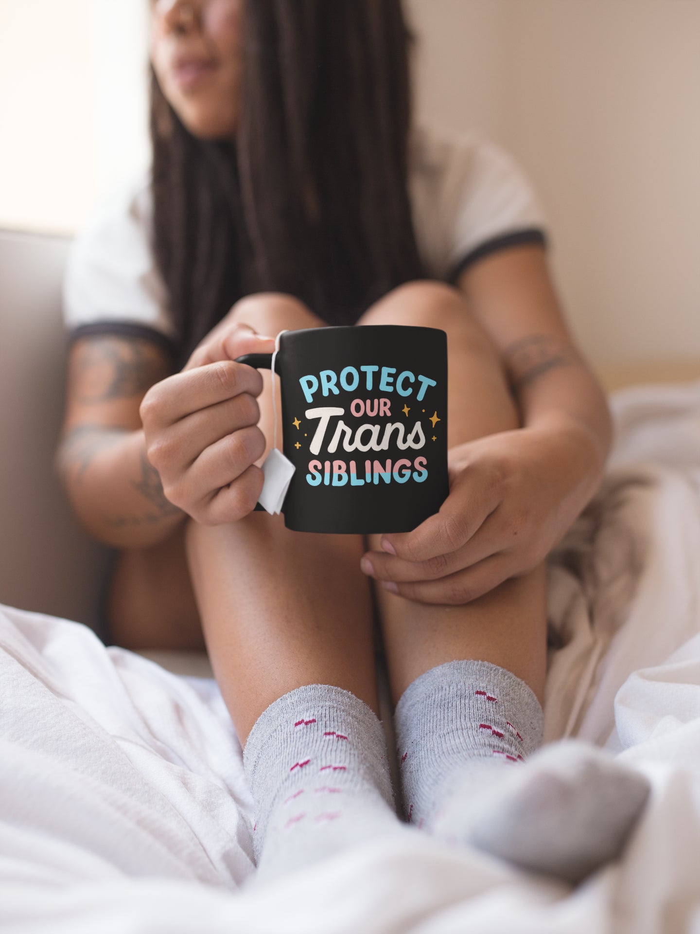 Protect Our Trans Siblings Mug