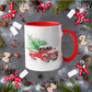 Christmas Tree Truck Mug