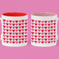 Hearts Pattern Mug