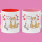Valentine's Day Cats Mug