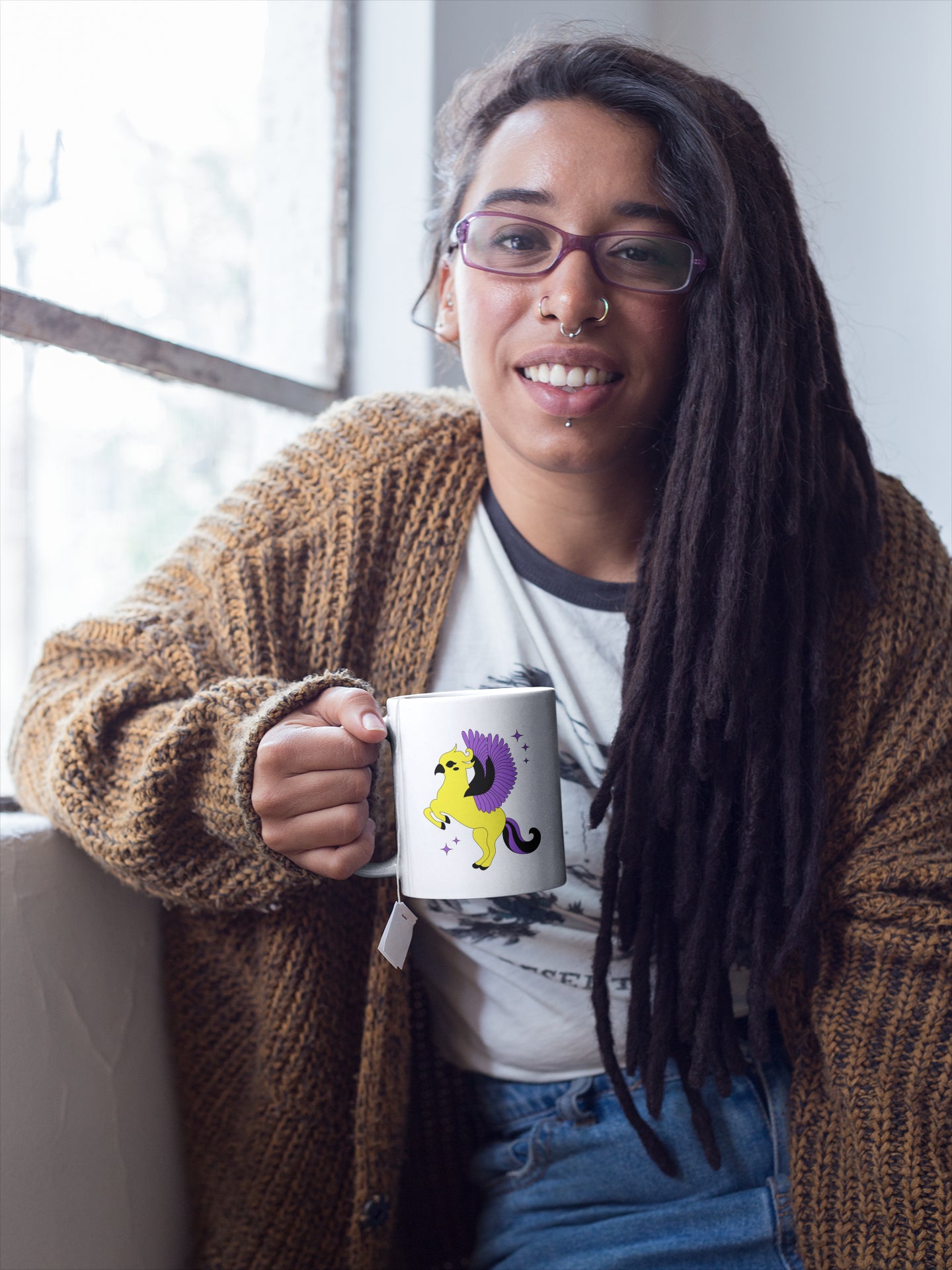 Nonbinary Griffin Mug