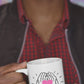 Love Open Hands Heart Mug