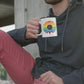 Rainbow Sunflower Mug