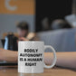 Bodily Autonomy Is A Human Right Mug