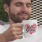 Hello Spring Heart Mug