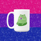 Bisexual Cute Frog Mug