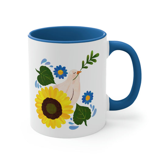 Ukraine Dove Of Peace Mug