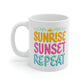 Sunrise Sunset Repeat Mug