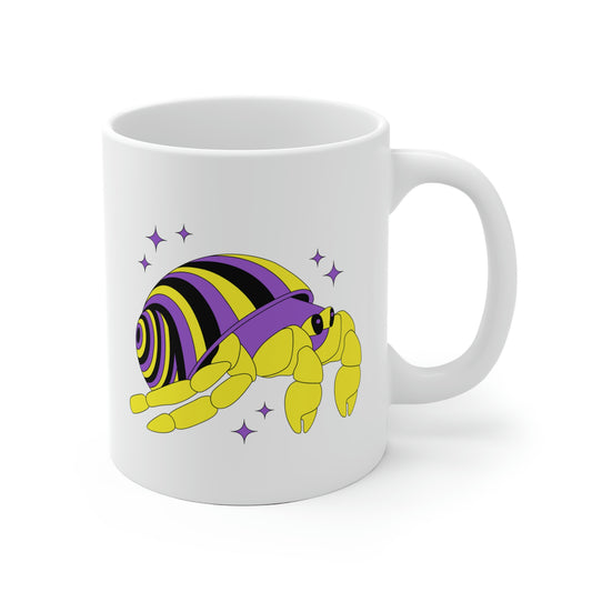 Nonbinary Hermit Crab Mug