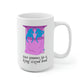 Two Queens In A King Sized Bed Unicorn Mug