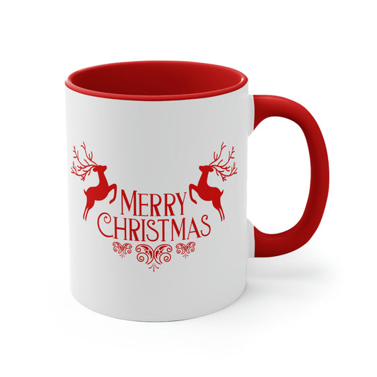 Merry Christmas Reindeer Mug
