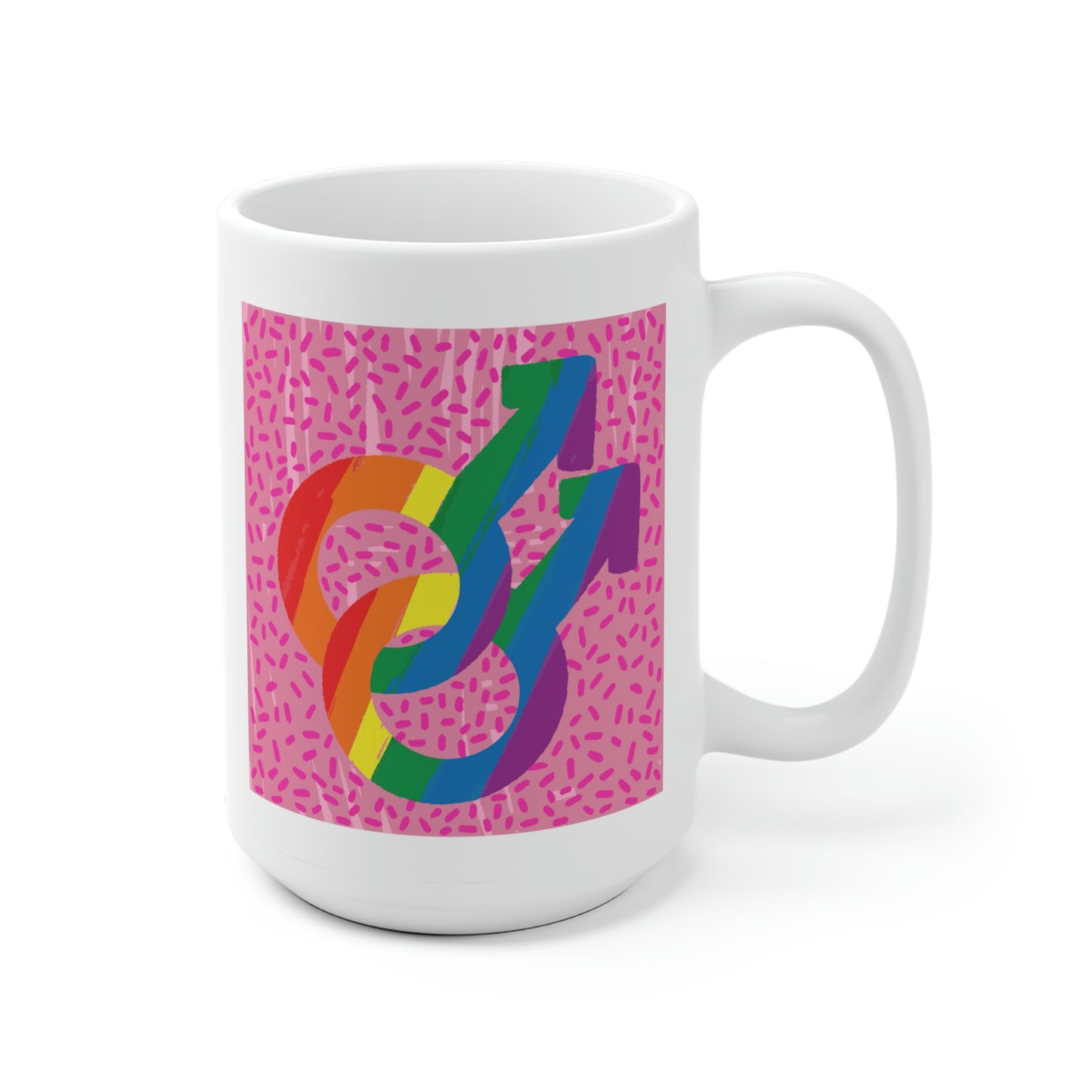 Rainbow Gay Pride Symbol Mug