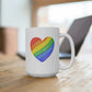 Rainbow Heart Mug