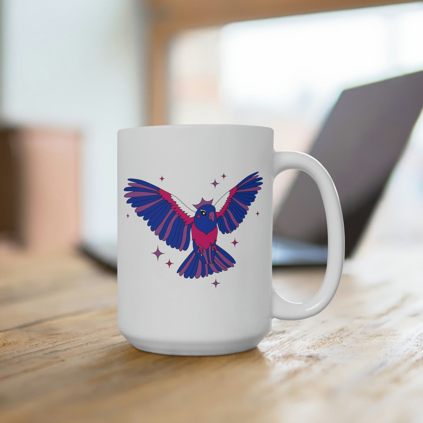 Bisexual Parrot Mug