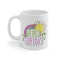 Hello Spring Rainbow Sunshine Mug