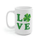 Love Shamrock Mug