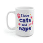 I Love Cats And Naps Mug
