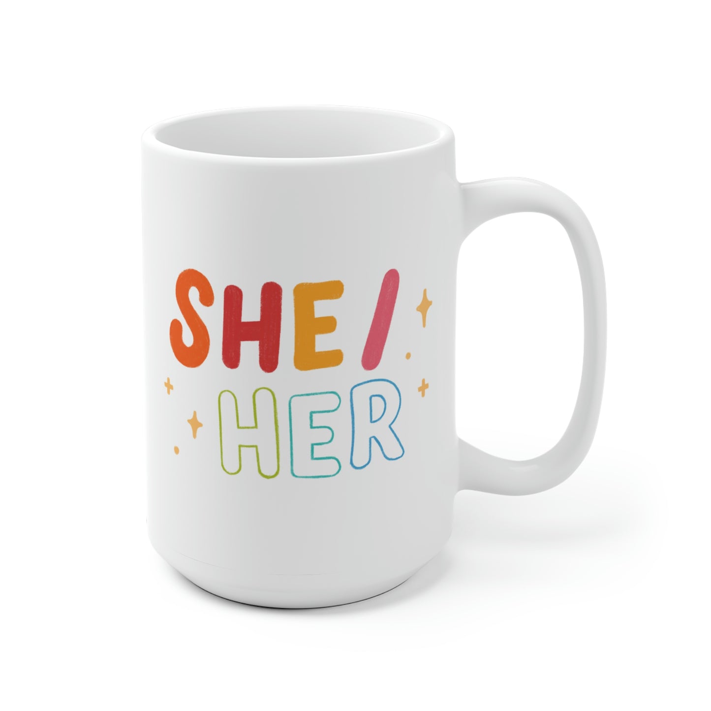 She/Her Pronoun Mug