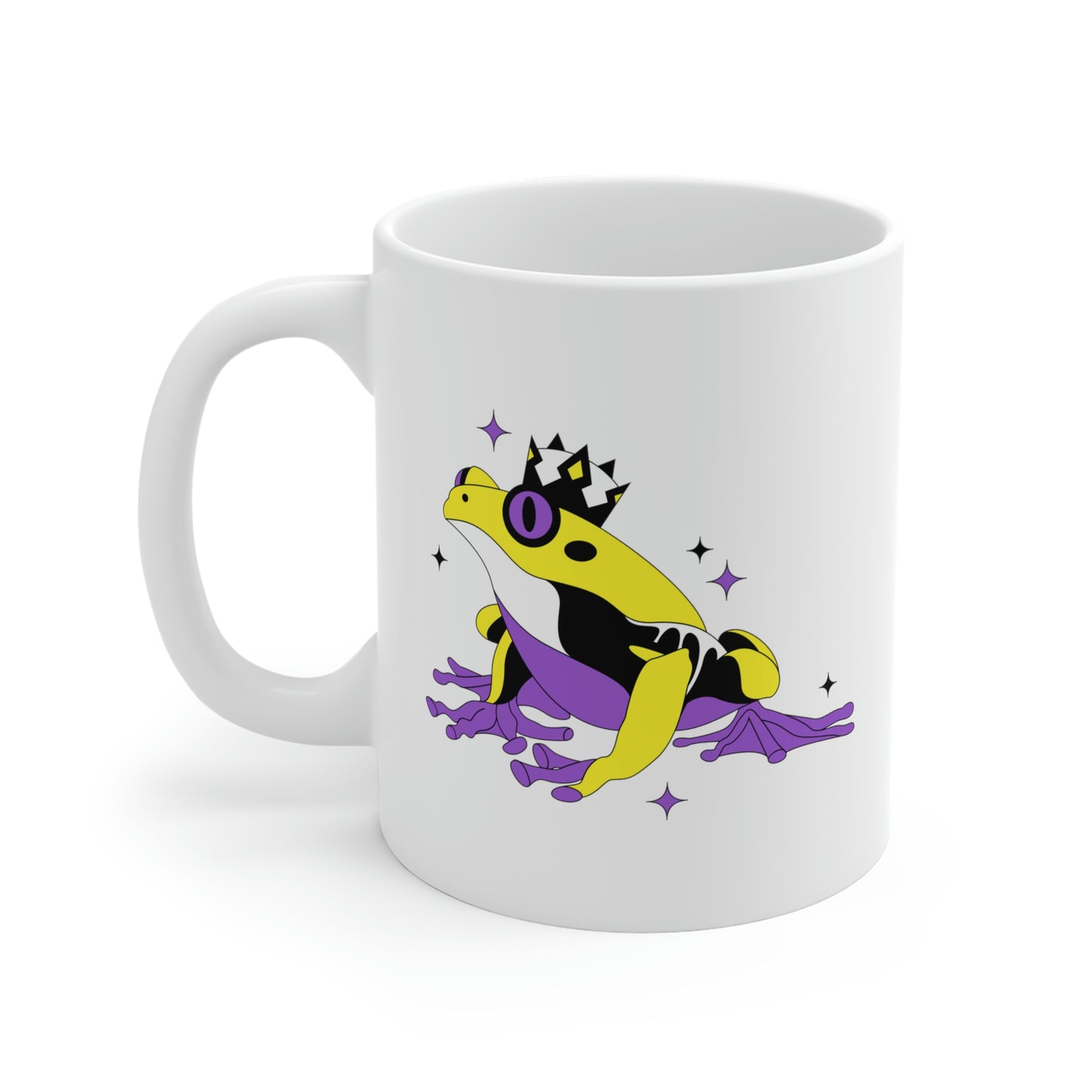 Nonbinary Tree Frog Mug