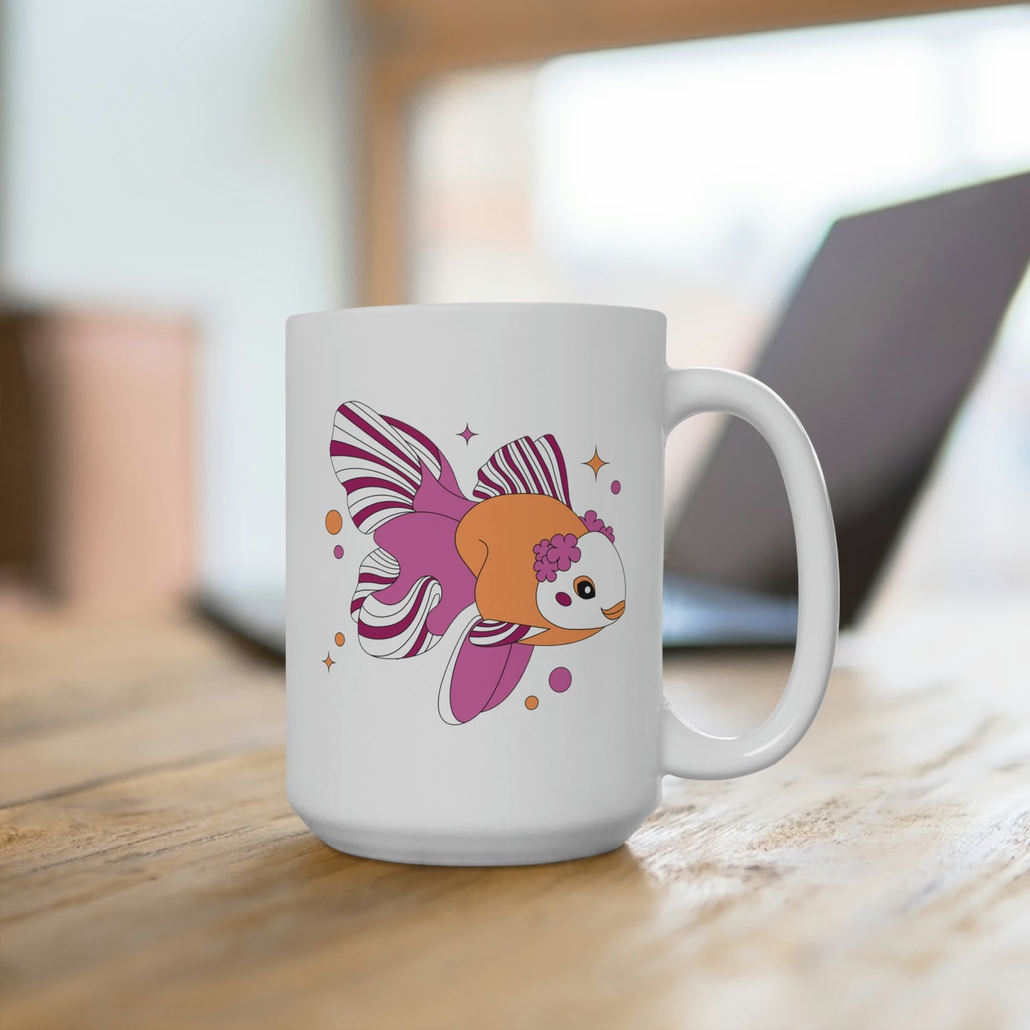 Lesbian Goldfish Mug