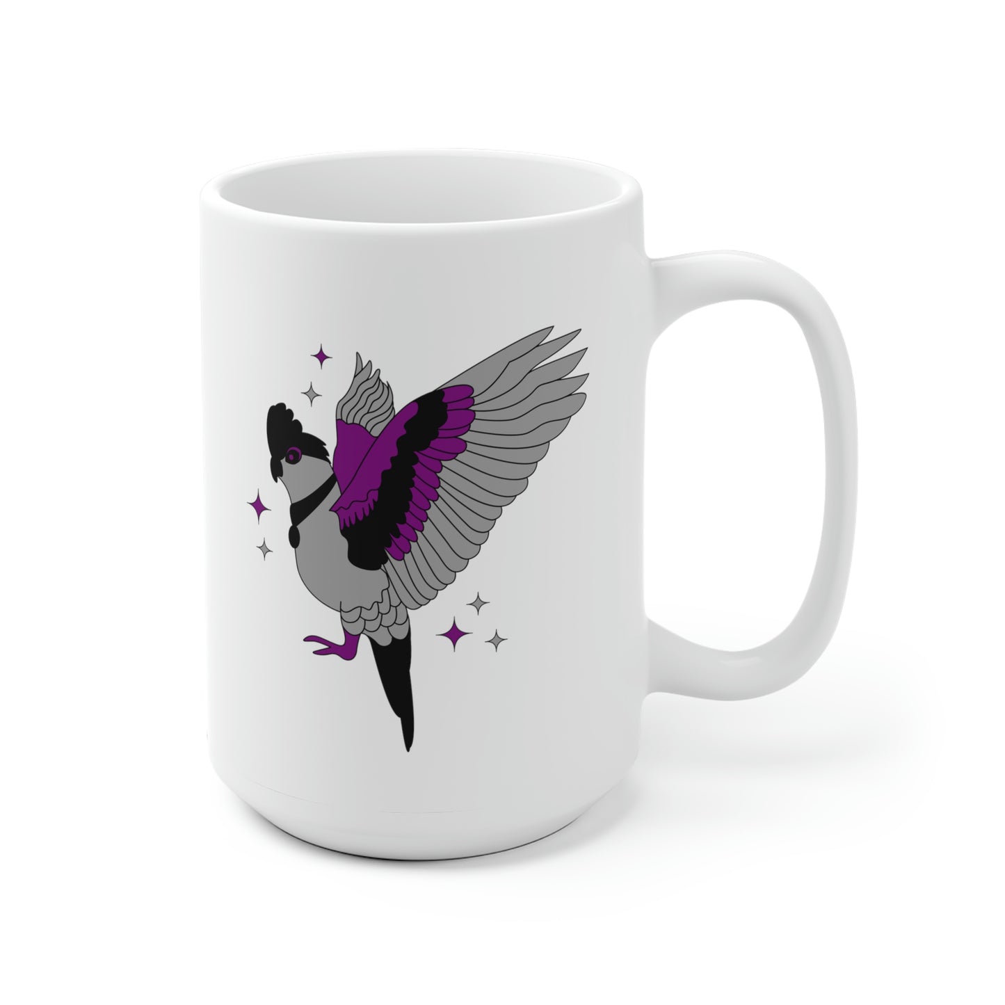 Asexual Galah Bird Mug