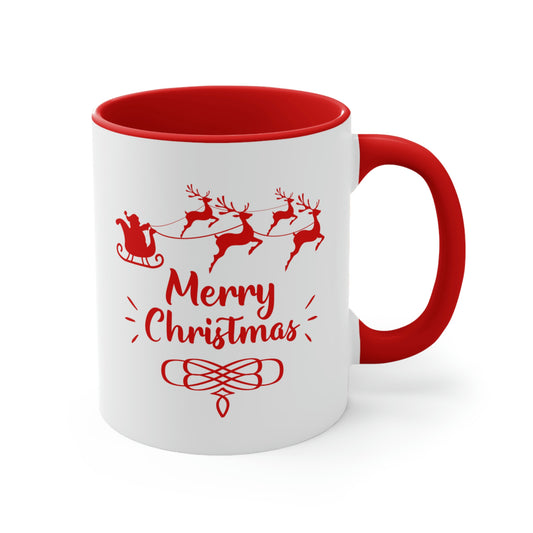 Merry Christmas Reindeer Mug