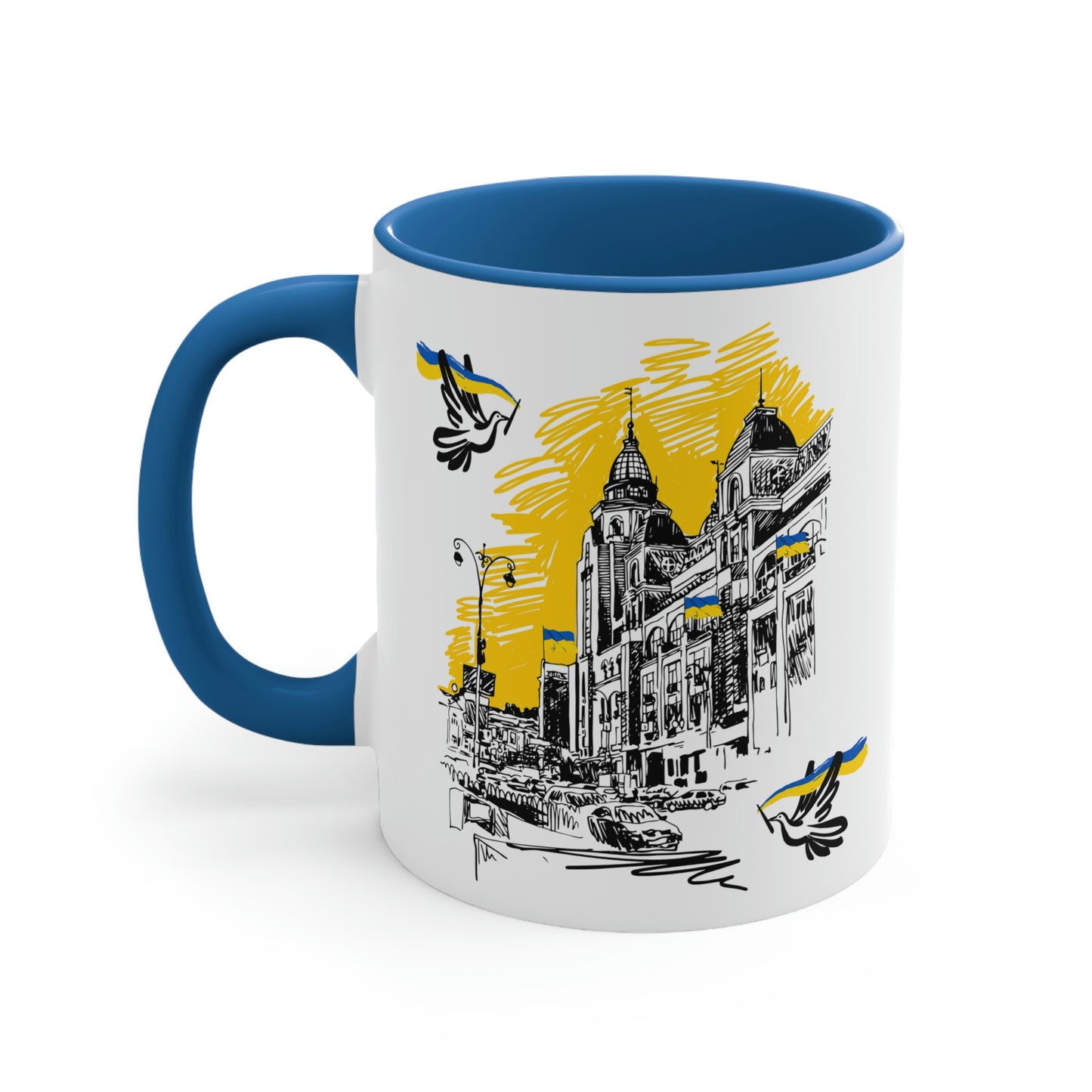 Kiev Cityscape Mug