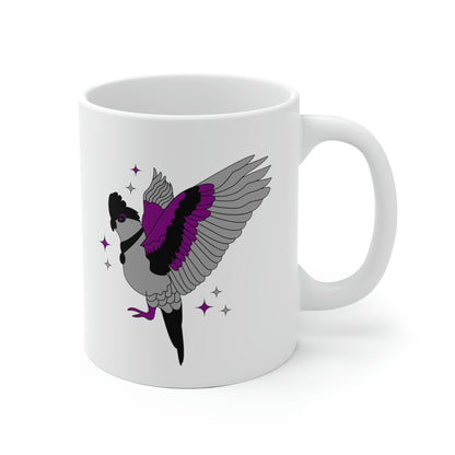 Asexual Galah Bird Mug