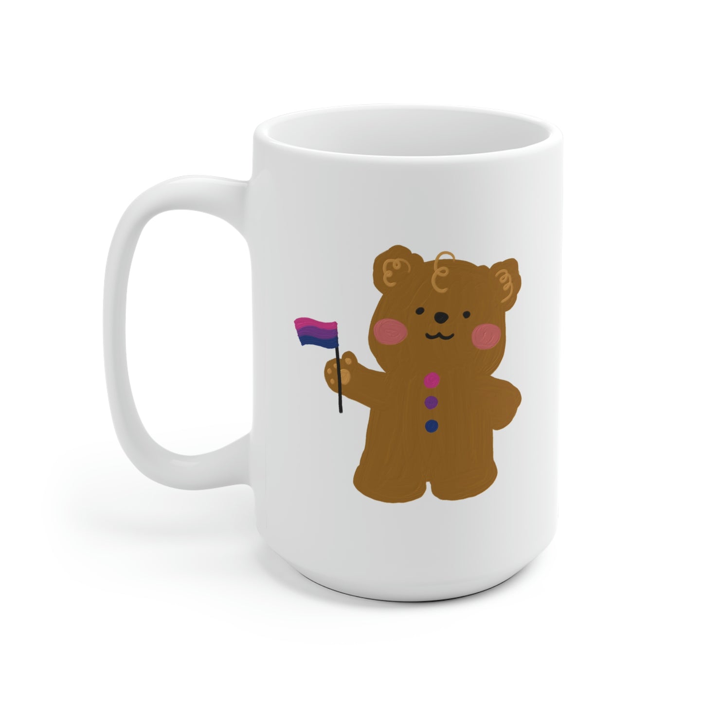 Bisexual Cute Bear Mug