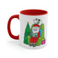 Santa Claus Cat Mug