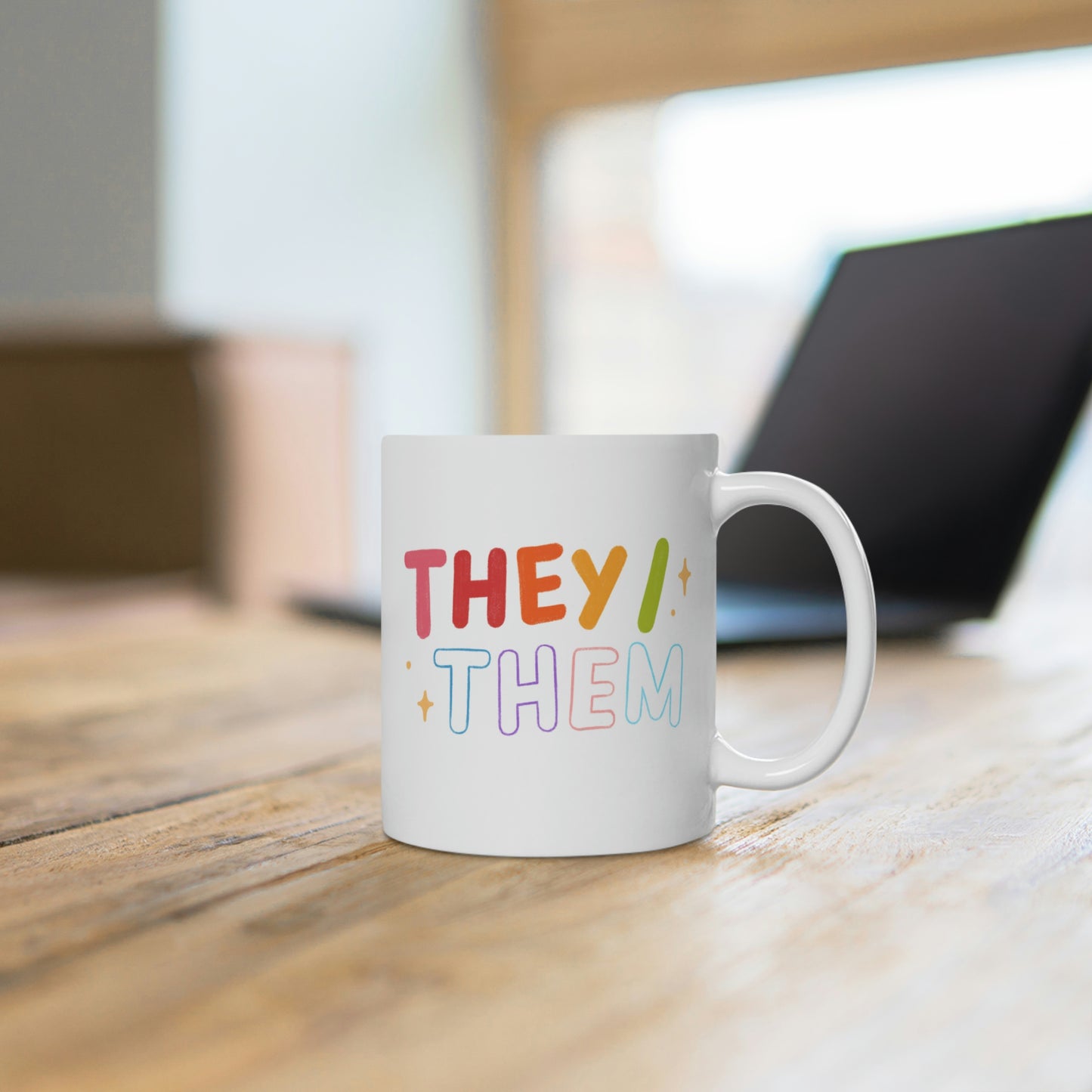 They/Them Pronoun Mug