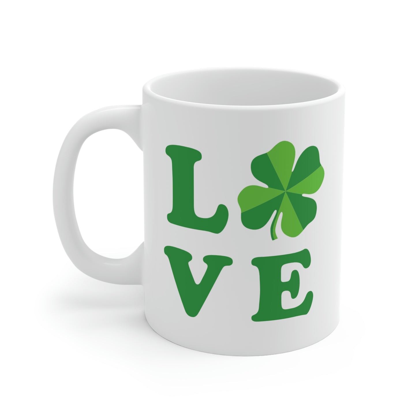 Love Shamrock Mug