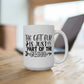 The Cat Fur Is Part Of The Decor Mug