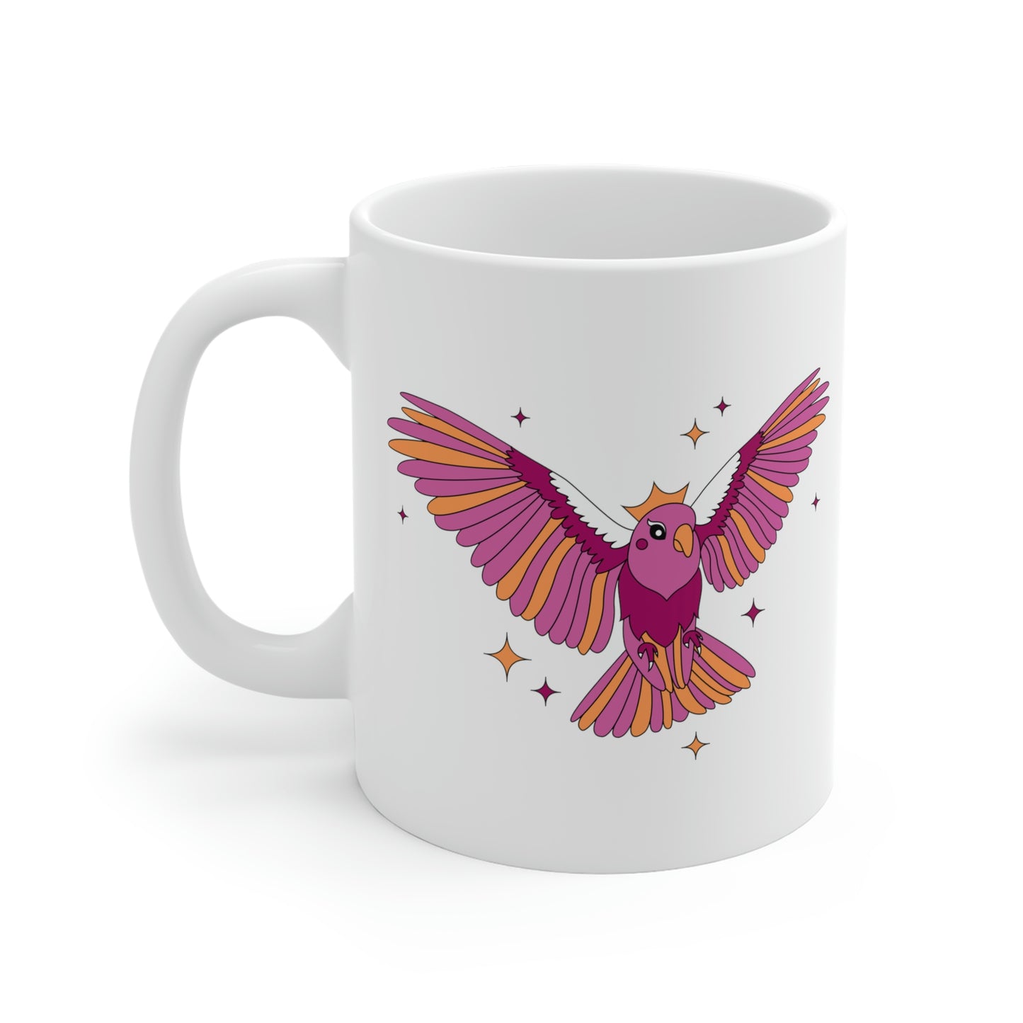 Lesbian Parrot Mug