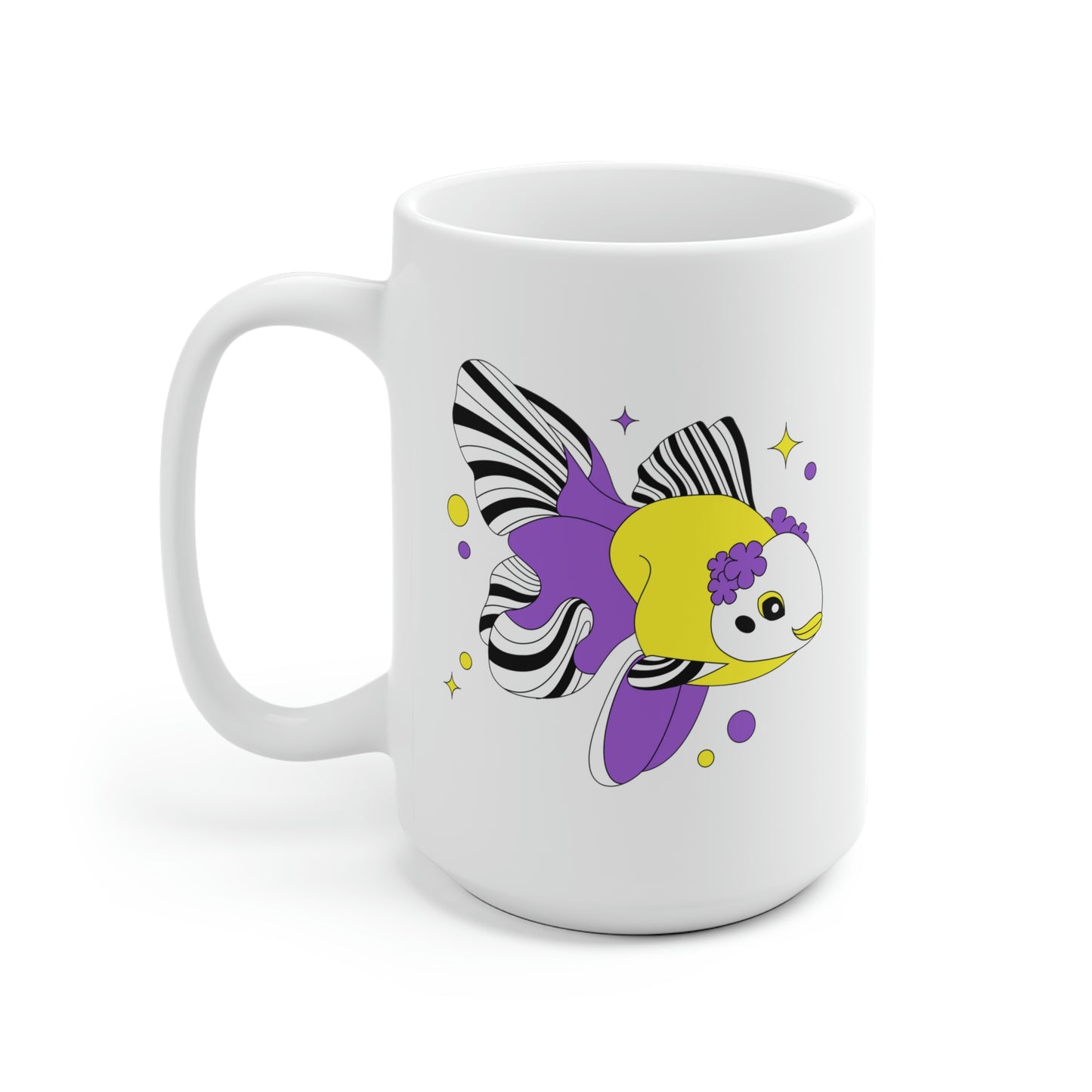 Nonbinary Goldfish Mug