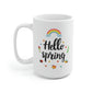 Hello Spring Rainbow Mug